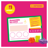Assemble les sons grâce à la pâte à modeler